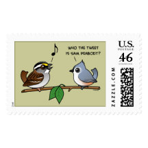 Who the Tweet? Postage Stamp