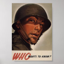 Who Wants To Know Poster