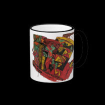 WHO WHAT WIN ink mugs
