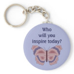 Who will you inspire today? Butterfly Keychain