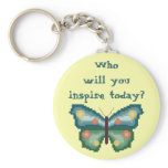 Who will you inspire today? Butterfly Keychain