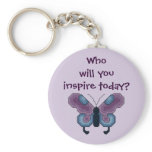 Who will you inspire today? Butterfly Keychain