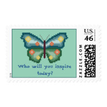 Who will you inspire today? Butterfly Postage postage