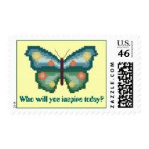 Who will you inspire today? Butterfly Postage postage