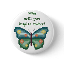 Who will you inspire today? buttons