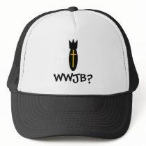 Who Would Jesus Bomb? Funny baseball hats by Jerktees Who Would Jesus Bomb? Funny baseball hats