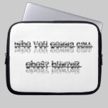 who you gonna call ghost hunter, laptop case laptop sleeves