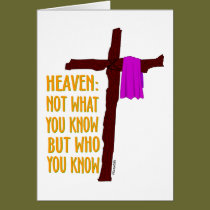 Who You Know cards
