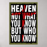 Who You Know Poster