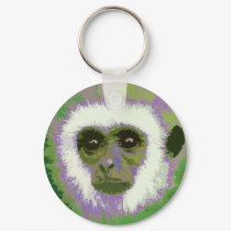 Who you looking at? keychain (green)