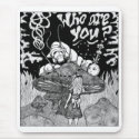 whoareyoubw mousepads by zeklar whoareyoubw mousepads