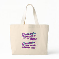 Whodini Old school Rap Hip Hop Rave Electro Canvas Bag