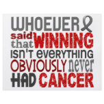 Whoever Said Brain Cancer Custom Flyer