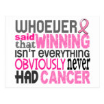 Whoever Said Breast Cancer Post Card