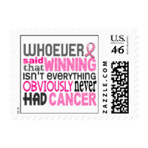 Whoever Said Breast Cancer Stamp
