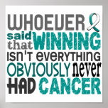 Whoever Said Cervical Cancer Posters