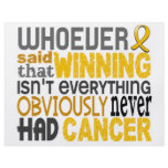 Whoever Said Neuroblastoma flyers