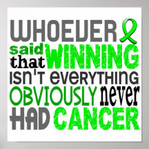 Whoever Said Non-Hodgkin's Lymphoma Print