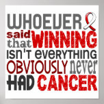 Whoever Said Oral Cancer Posters