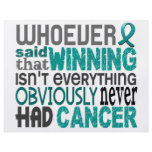 Whoever Said Ovarian Cancer Flyers
