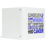 Whoever Said Rectal Cancer 3 Ring Binders