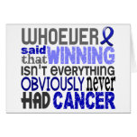 Whoever Said Rectal Cancer Greeting Card