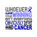 Whoever Said Rectal Cancer Postcard