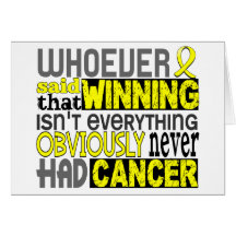 Whoever Said Sarcoma Greeting Card