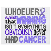 Whoever Said Stomach Cancer Flyer Design
