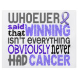 Whoever Said Stomach Cancer flyers