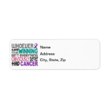 Whoever Said Thyroid Cancer Return Address Label