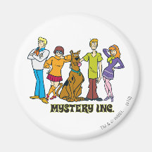 Whole Gang 12 Mystery Inc Magnets