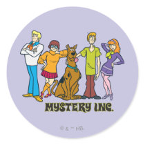 Whole Gang 12 Mystery Inc Stickers