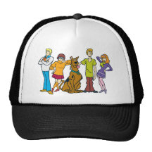 Whole Gang 14 Mystery Inc Mesh Hat