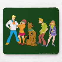 Whole Gang 15 Mystery Inc Mouse Pads
