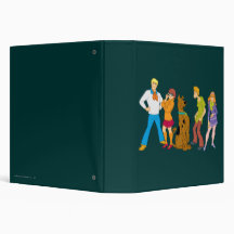 Whole Gang 15 Mystery Inc Vinyl Binder