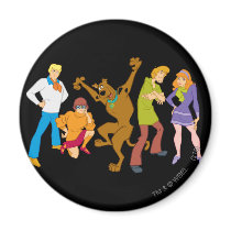 Whole Gang 16 Mystery Inc Fridge Magnet