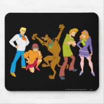 Whole Gang 16 Mystery Inc Mousepad