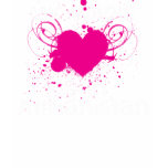 Whole Heart (Afghanistan, Pink & White) T Shirts