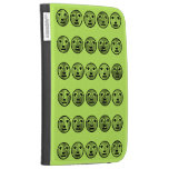 Whole Lot of Faces Kindle Case caseable cases