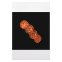Whole Sliced Tomato angled Stationery
