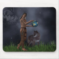 whole world in his hands mousepads