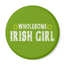 Wholesome Irish Girl magnets