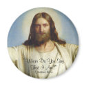 Whom Do You Say That I Am Custom Magnet