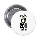 WHOO hoo 2011 I did it Penguin Graduation Pins