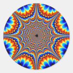 Whooboy - Fractal Round Sticker