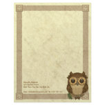 Whoolio The Cutest Owl Letterhead