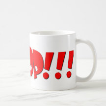 whoop art mug