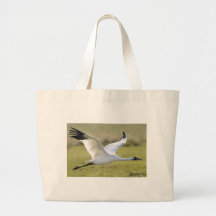 Whooping Crane (Grus americana) Canvas Bag