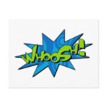 Whoosh Comic Book Postcard